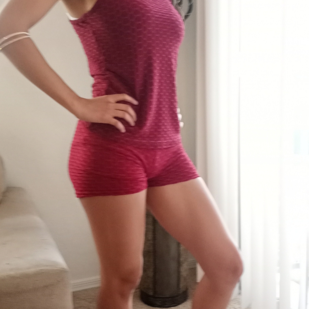 Multicolored Striped Rompers - Picture 11 of 16